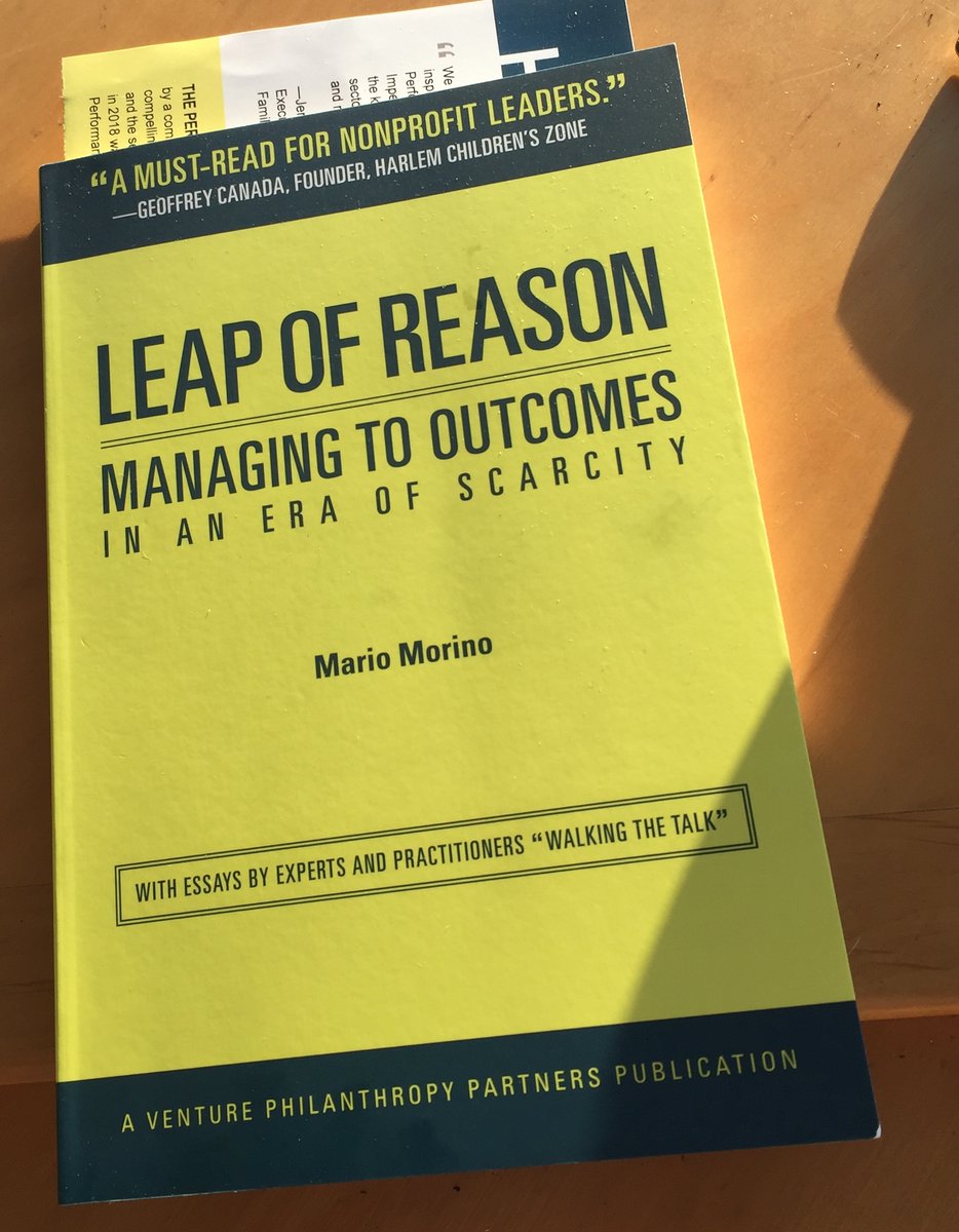 EvaluationMaven's tweet photo. With March Break travel plans cancelled, it's a good time to finally read my @LeapAmbassadors #LeapofReason book. Had to laugh at this line on page 40. #PerformanceImperative https://t.co/9KlgKFm0xK