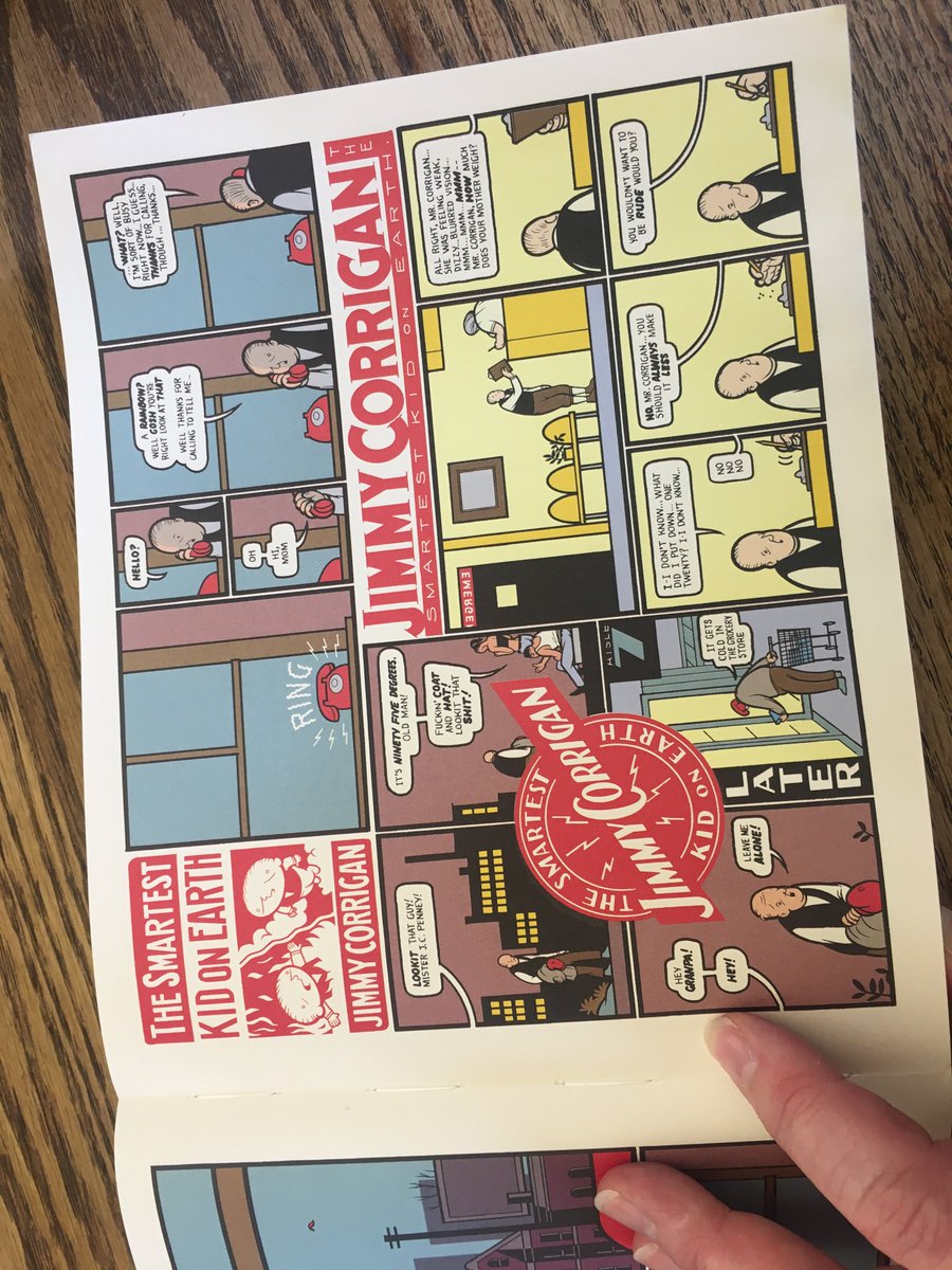 LibHartHouse's tweet photo. Today we're featuring Hart House Library volunteer Eva's favourite read, Jimmy Corrigan: The Smartest Kid on Earth by Chris Ware!📚Check out our other profiles to see her review! #harthouse #uoft #lifeatuoft #uoftlibraries #library #books #booknerd #graphicnovel #volunteer https://t.co/znuf9txWzV