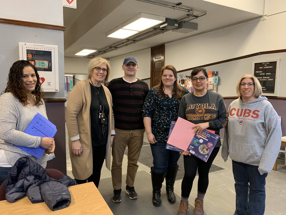 The best are with CPS! Thank you to all of our network one staff preparing for on-going student learning. Special shout out to Gray School <a href="/StallionNews/">Gray Elementary</a>