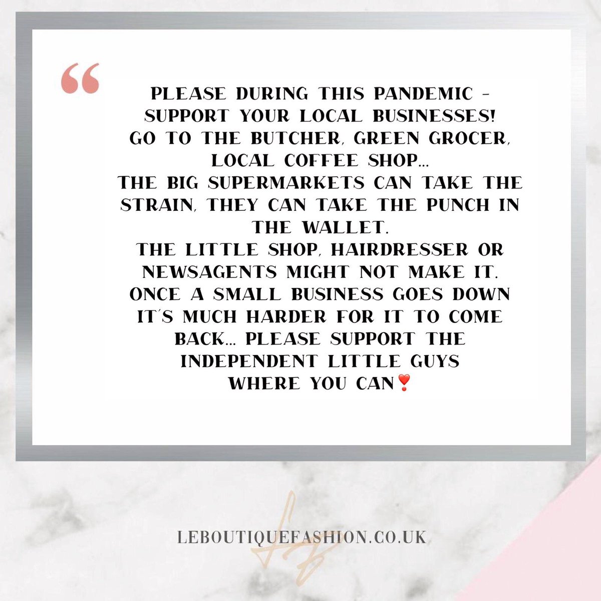 leboutique3's tweet photo. Repost 💕
#SundayThoughts #coronaUK https://t.co/UHtJneBKeh