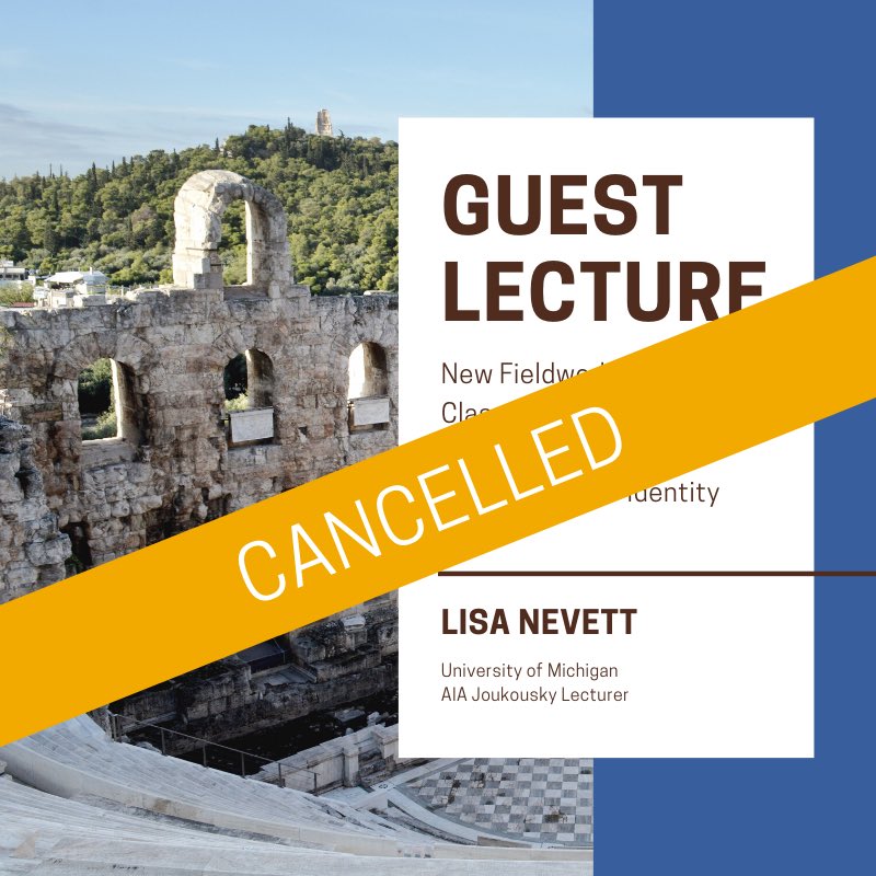 UM_Classics's tweet image. We regret to announce that today’s AIA Joukousky lecture has been cancelled. Thank you for your support this year and we hope to see you all at our 2020-2021 lecture series. 
#umclassics #umanitoba #umarts #manitobaclassics