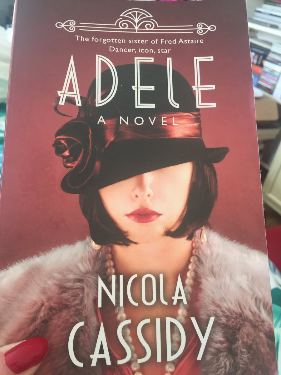 Writing a review of @ladynicci’s new novel Adele: A Novel, inspired by the life of Adele Astaire, from my bed today #comingsoon #adeleastaire #IrelandLockdown