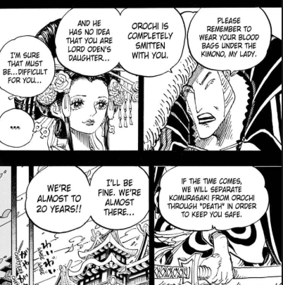 Komurasaki One Piece Death
