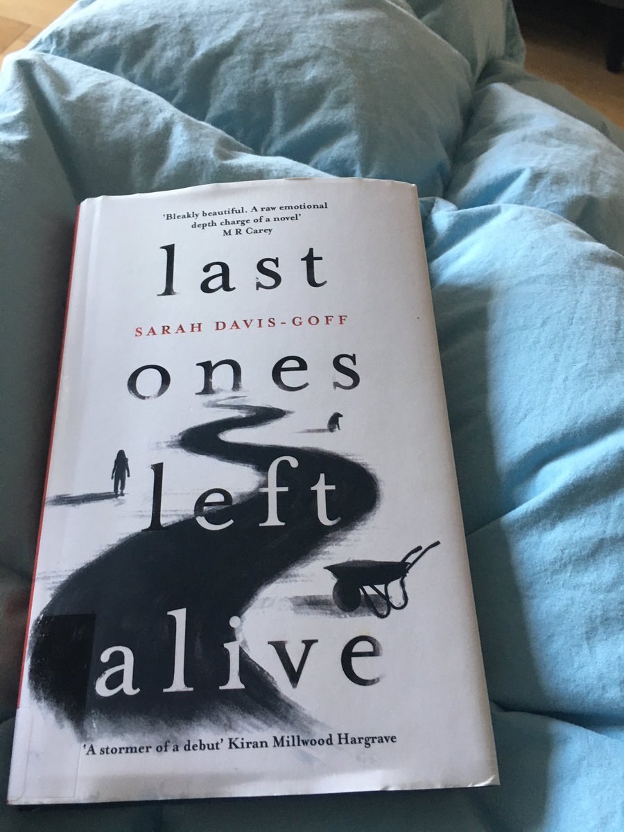 Book16: Last Ones Left Alive by Sarah Davis Goff. A search for someone, something, anything in post apocalyptic Ireland while evading zombie creatures. Focuses on female relationships & strength Really weird timing to read during a global pandemic. I enjoyed the read  #BookReview