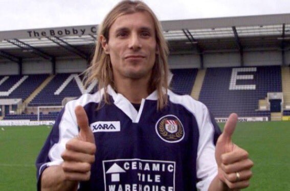 A REMINDER:#18Claudio Caniggia joined Dundee in 2000. The World Cup runner up with Argentina in 1990 spent one season at the club before a move to Rangers.Appearances: 21Goals: 7