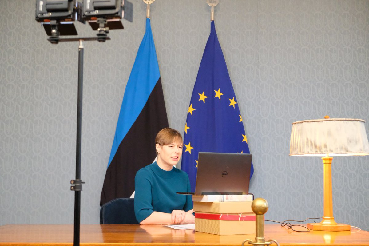 Behind the scenes feels more guerilla lately. Video conf w/ the #garage48 #COVID19-hackathon. #hackthecrisis