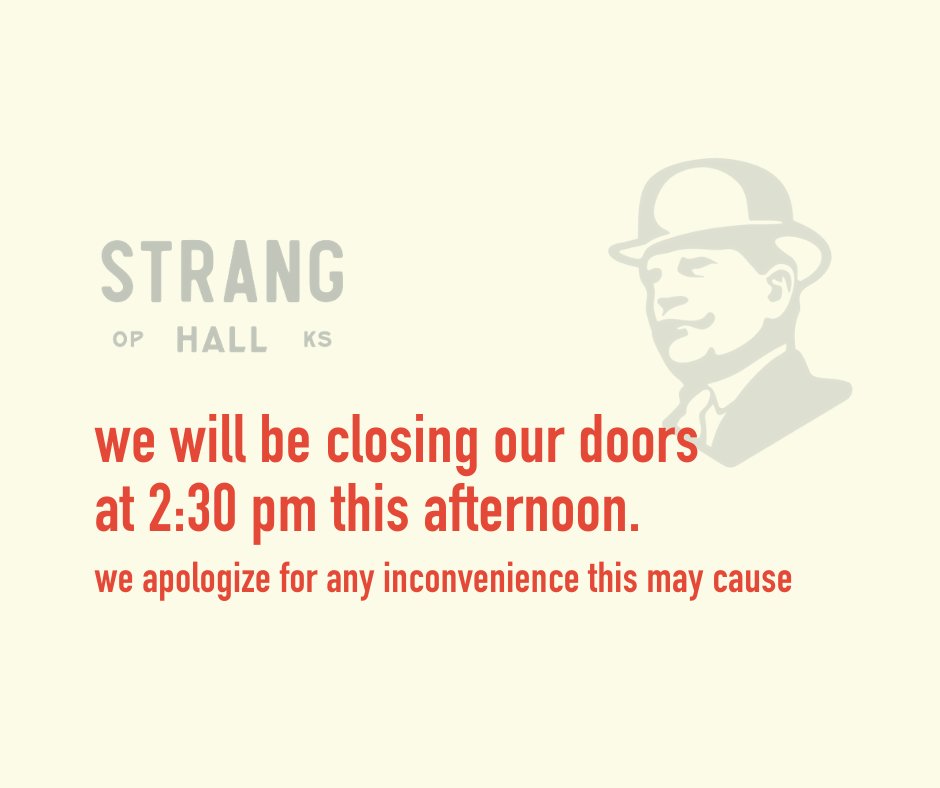 stranghall's tweet photo. At 2:30 pm, we will close our doors to begin preparing for our transition to online ordering, family-style carry-out. Starting tomorrow, March 16th, online ordering and carry-out will be available from 11 am to 8 pm. #StrangHall https://t.co/Ab8Aa6M4jo