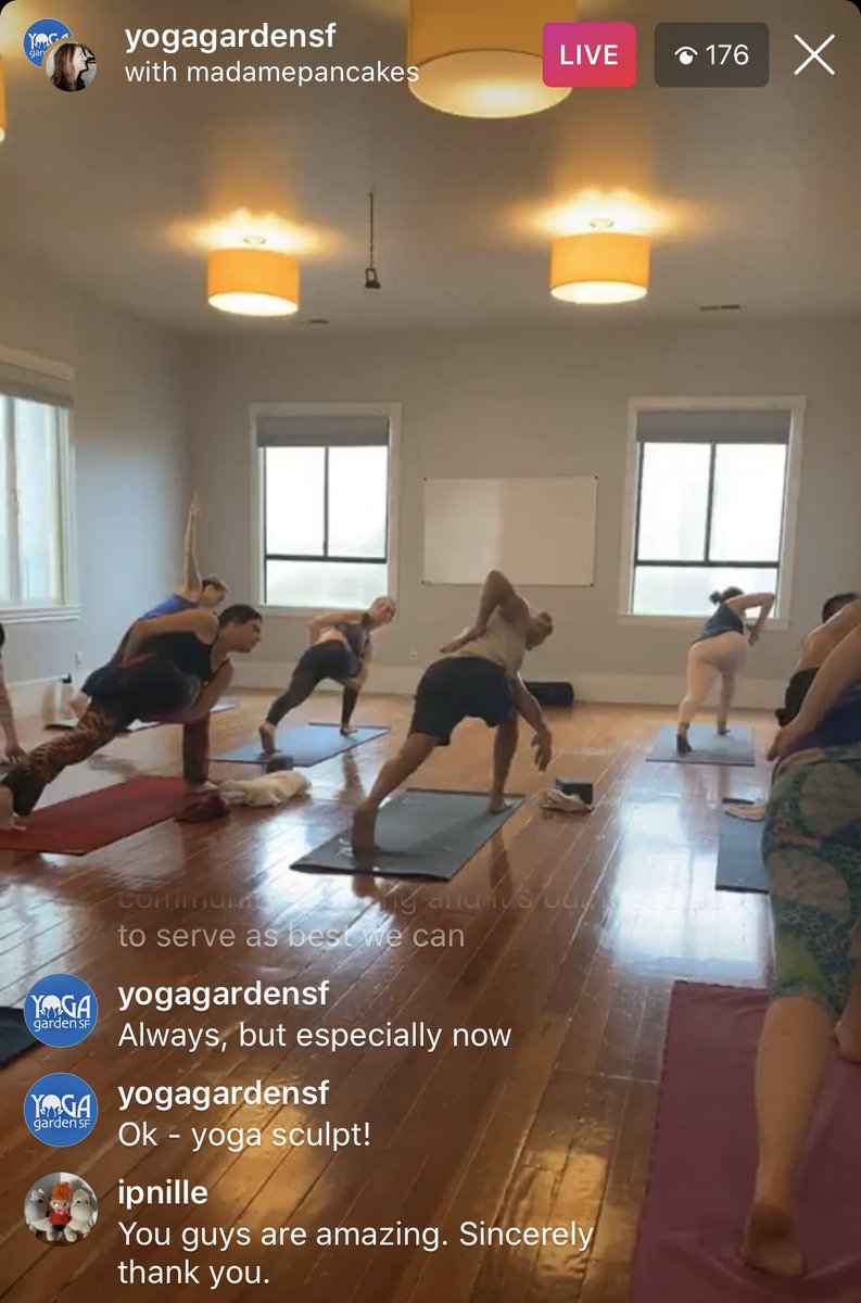 Sarah Buhr Davis On Twitter Grateful For A Free Live Yoga Class