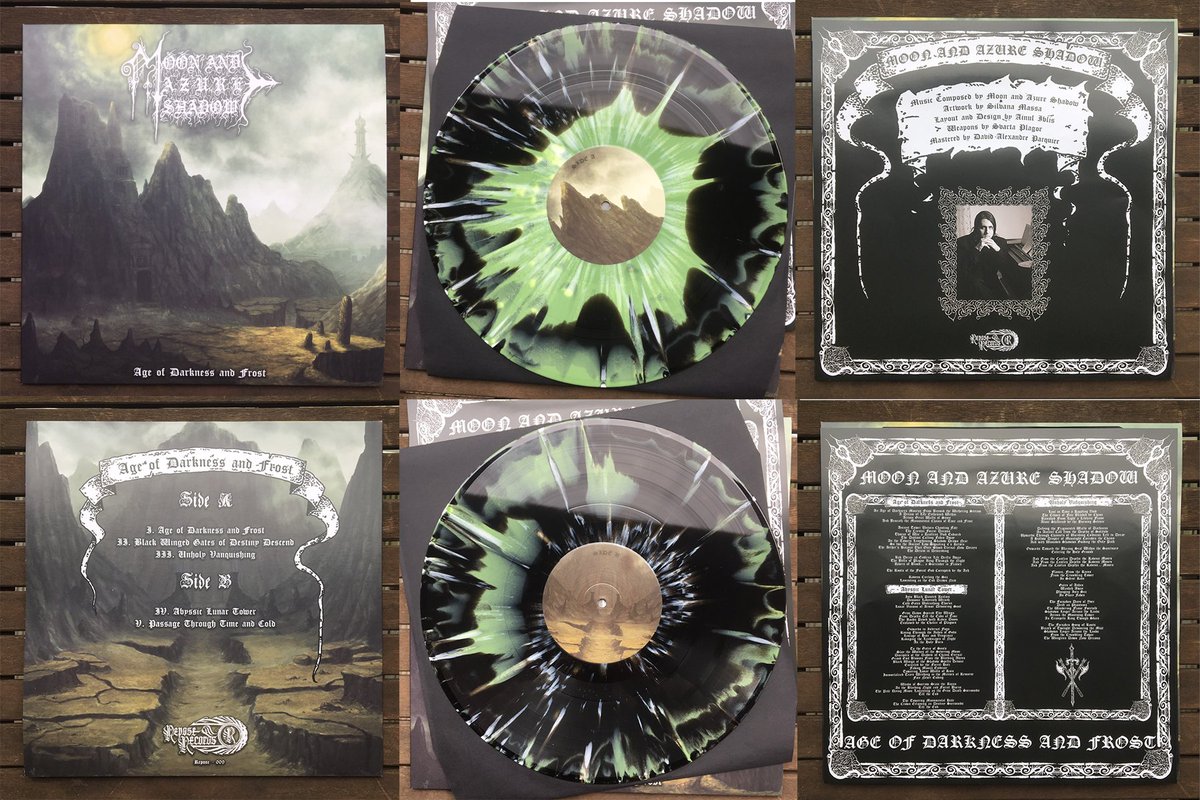 ReposeRecords's tweet image. Now shipping!

- Green &amp;amp; black swirl with white splatter
- 180g Heavyweight vinyl
- 300gsm sleeve with matte finish &amp;amp; 3mm spine
- Polylined innersleeve
- Double sided lyric sheet insert
- Limited to 300

reposerecords.com