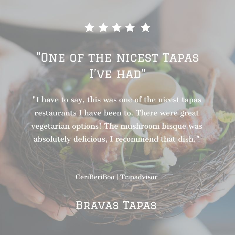 What a lovely read for the week, we appreciate every review on our TripAdvisor. Thank you @CerBeriBoo for your lovely words, we hope to see you again very soon. ❤️

If you would like to leave a review please visit bit.ly/BravasTripAdvi…
#BravasTapas #StKatherinesDock