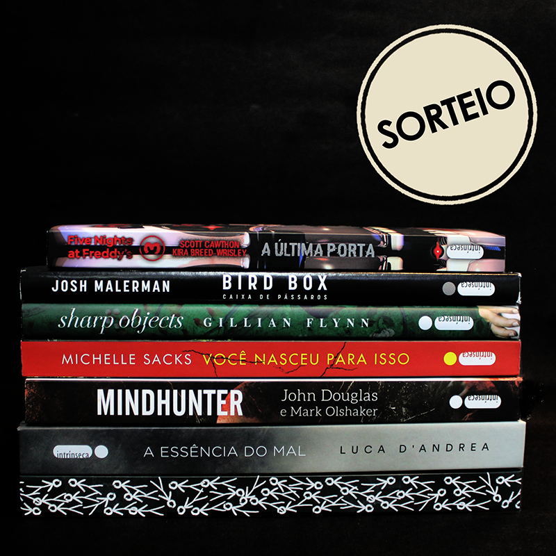 intrinseca's tweet photo. Vamos sortear 3 exemplares de alguns de nossos livros mais assustadores! 😱

Basta seguir o nosso perfil, dar RT neste tweet (PUBLICAMENTE) e preencher o formulário no link: https://t.co/pgRo7F627l

O resultado será divulgado em 16/03! 😉 https://t.co/hEMsEB4NNo