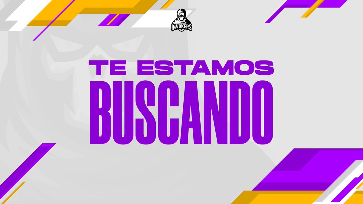 InvokersTeam's tweet image. ¡TE ESTAMOS BUSCANDO! 🔎

Queremos reforzar nuestra sección deportiva y empezar a demostrar nuestro nivel en competiciones. 

&amp;gt; CALL OF DUTY
&amp;gt; FIFA 2020
&amp;gt; BRAWL STARS

Cualquier otro videojuego o proyecto tambien será escuchado. 

¡Contáctanos vía MD o en holainvokers@gmail.com!