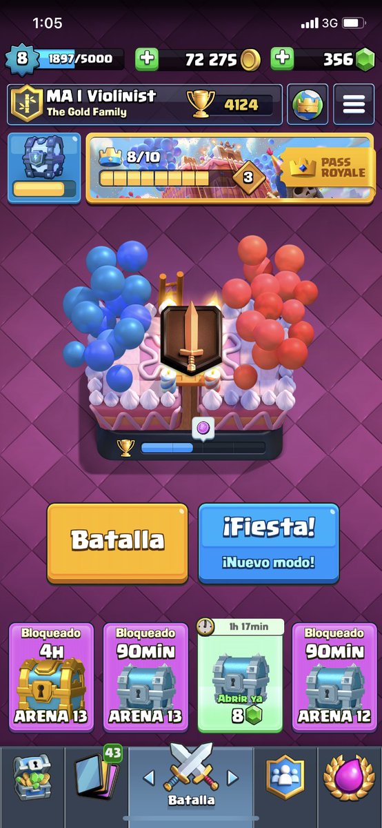 Cuantas copas termino NVL8 ?