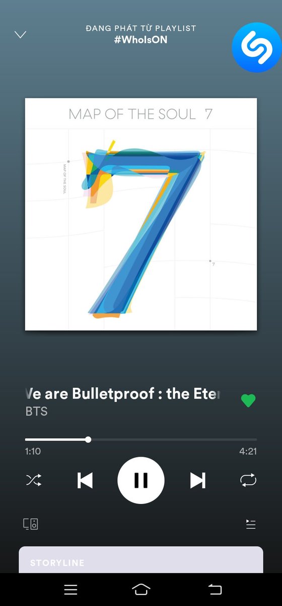 BTBC136's tweet photo. @BTSRadioUK @BTS_twt @BTSUKStreaming We Are Bulletproof: the Enternal on Spotify
#BringThePainON #BringItON #MapOf7 #MAP_OF_THE_SOUL_7 #BTSARMY #iHeartAwards @BTS_twt #BestFanArmy https://t.co/naA9jDzUCE