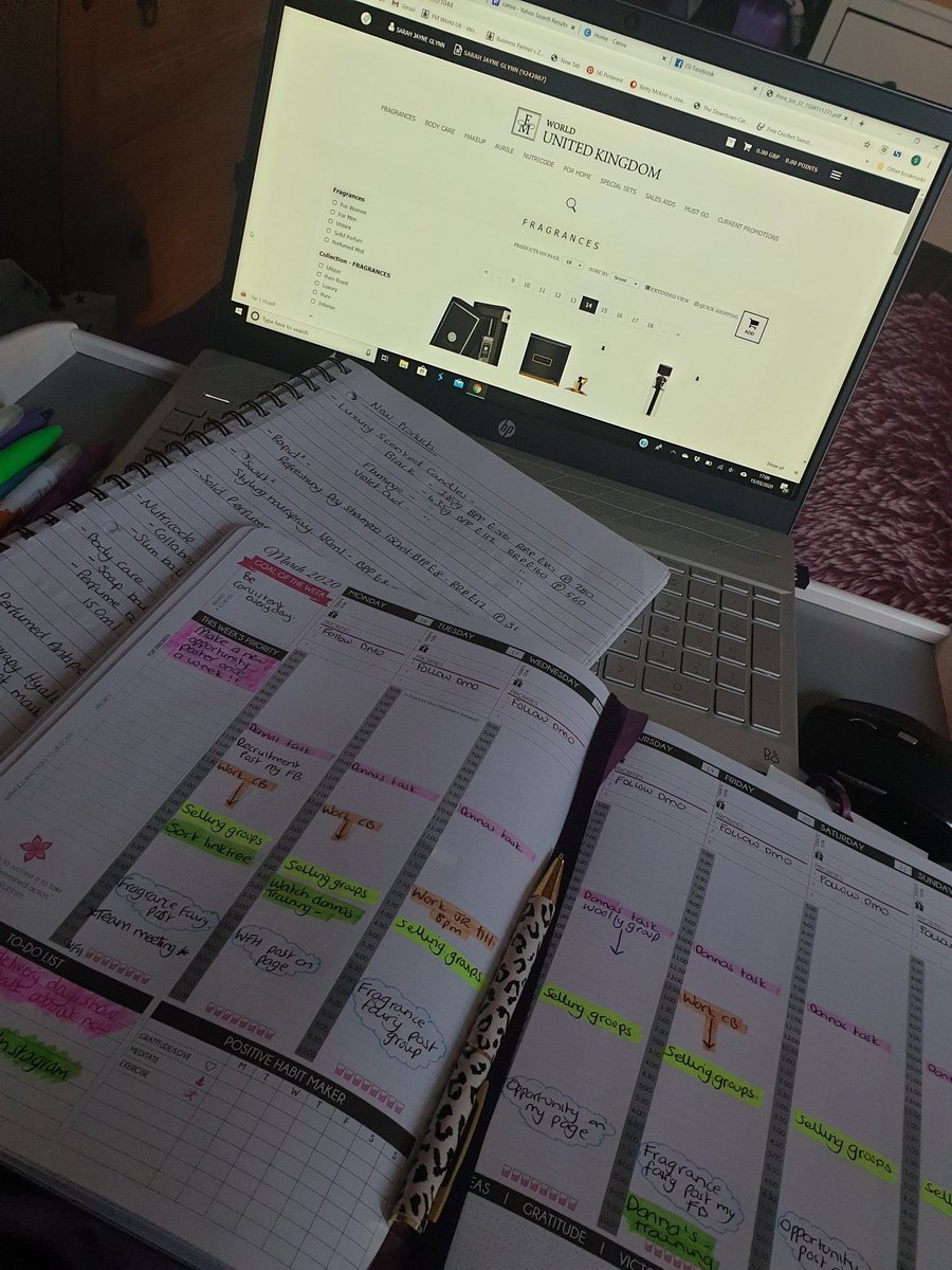 SarahJGlynnFM's tweet photo. Every Sunday I use a planner to plan out my week and schedule posts on fb to make it less time consuming each night.

This business has so many pros and I love saving ppl money.
You can join today and get earning straight away 😍 https://t.co/q84rSoM3wK