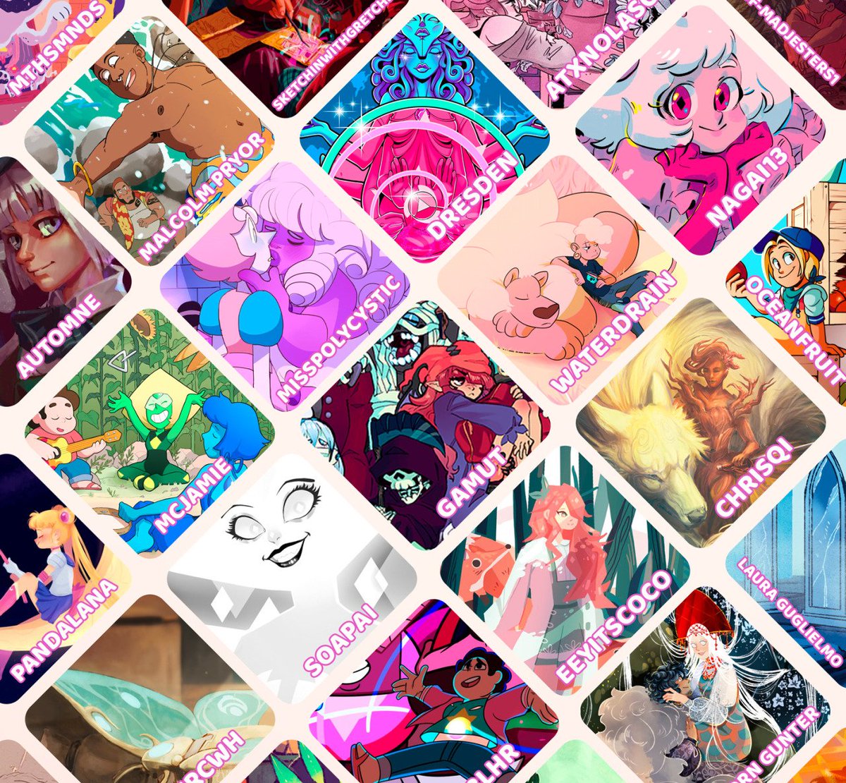 herestothenext's tweet photo. ☆ Ready to check our ARTIST LINE-UP?  

Steven Universe Forever: I can’t Believe We’ve Come So Far is coming!

+50 artists come together to illustrate ALL Steven Universe Songs. Check our Song List and follow us to stay updated. RTs are appreciated✨

https://t.co/j8cAVv1CIk https://t.co/qojtUUtIf6