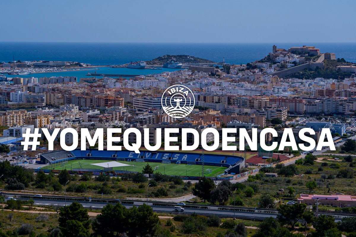 ibizaud's tweet photo. Este partido lo ganaremos juntos desde casa. 💙

#YoMeQuedoEnCasa 🏠 https://t.co/tmtwqUhdr1