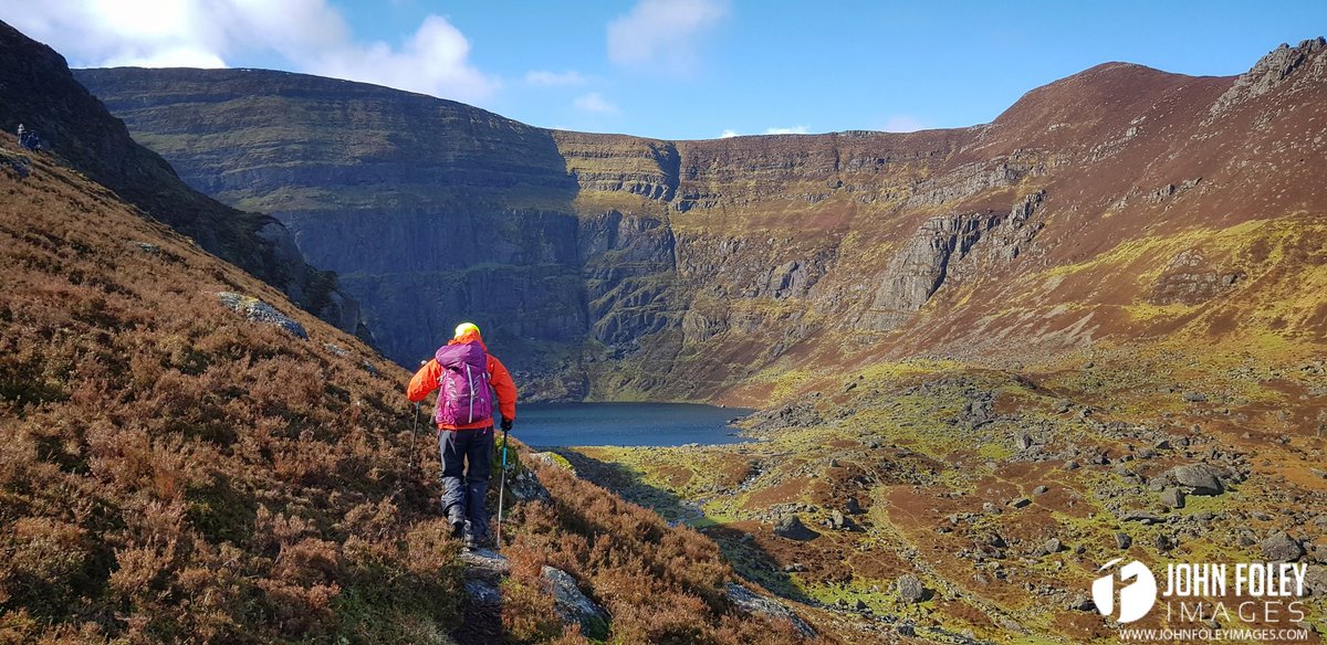 Peace and beauty in Coumshingaun today.
