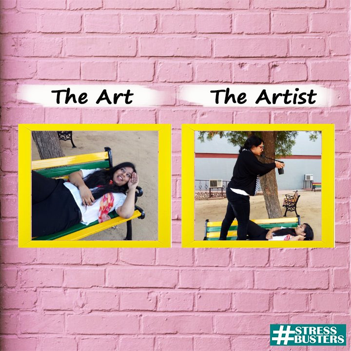 stressbusters__'s tweet photo. Just another day in the lives of stress busters! 😎
#stressbusters #letsdestresstogether #stressmanagement #mentalhealth #artandartistmeme #artartist #art #artist #memesdaily #memes #funnymemes #memes2020 https://t.co/wDcnFjy2Ey
