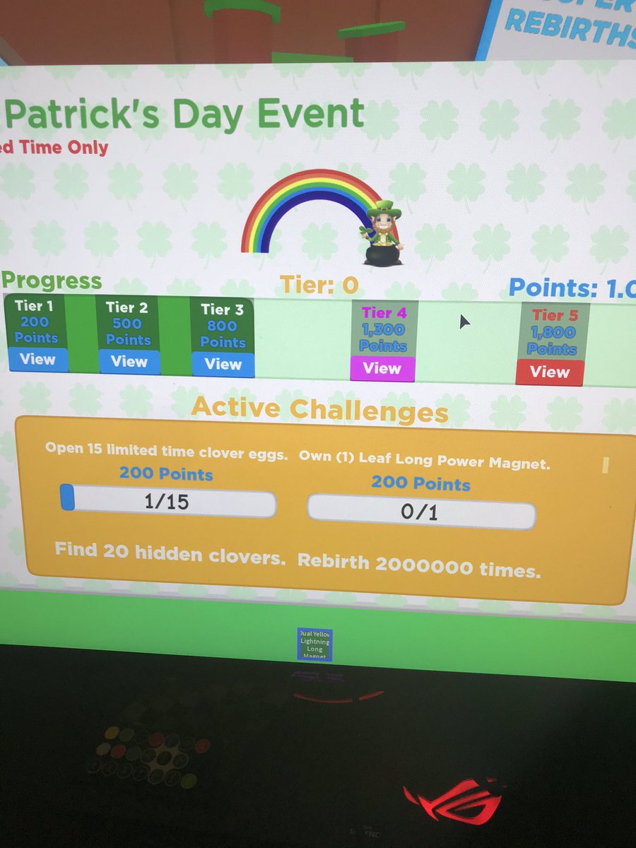 Servermodule Roblox Pa Twitter St Patrick S Day Event Update Codes Happystpatricks 2 500 Clovers Theusualcash 25 000 Money Iloveyouall 10 000 Money Newestupdate 25 Tokens Doubleyourmoneyagain Double Whatever Your Current Money Balance