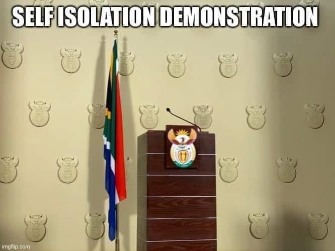 Toddles88's tweet photo. proof of concept.
#covid19 #CoronaVirusSA #cyrilramaphosa #selfisolation https://t.co/CsC1LYBdpk