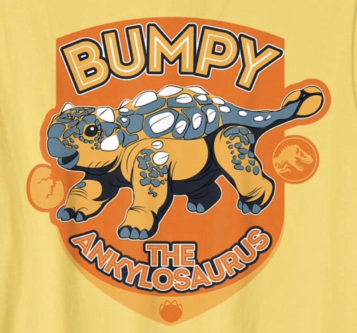It’s important for you to know that the Jurassic World Netflix series will feature a baby Ankylosaurus named Bumpy.BUMPY.