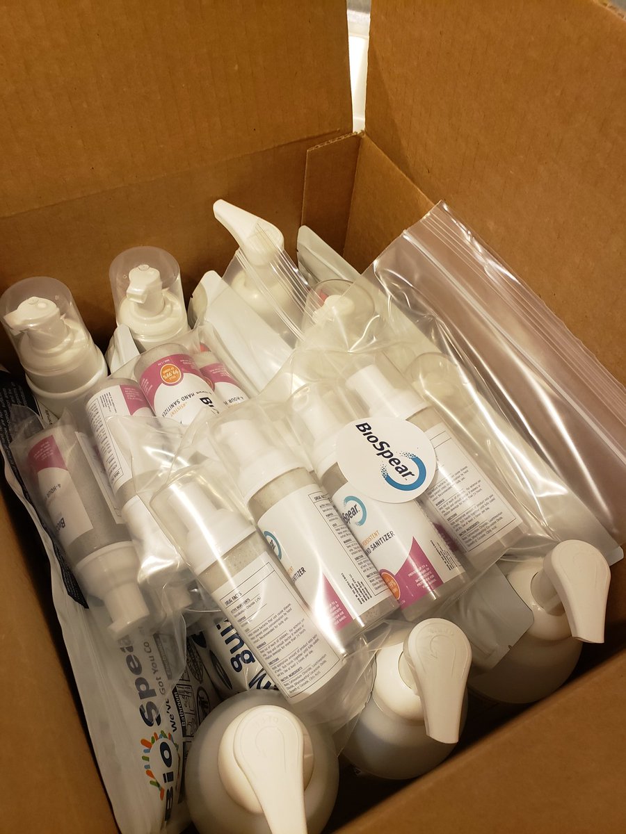 BioSpearUSA's tweet image. Thank you to all of the loyal BioSpear customers for giving us the opportunity to help out in this crazy situation.  We are busy filling your orders even on a Sunday!  Stay safe!