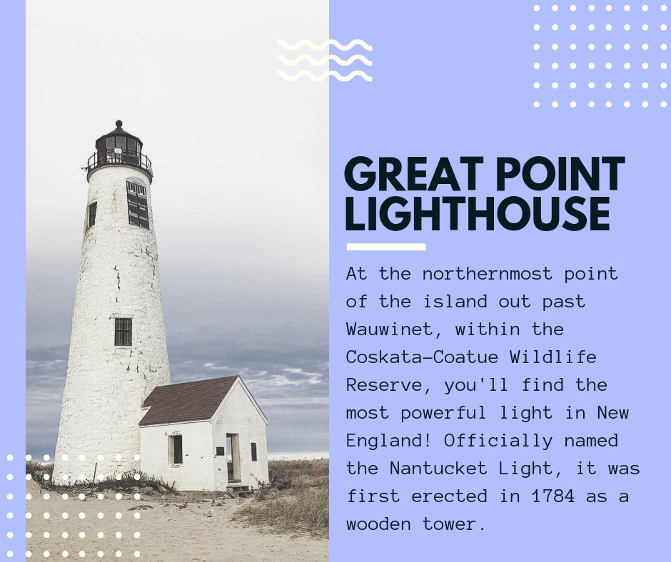 Basked in the luxury of beachside summers and bristled against the most ruthless island winters, Nantucket's lighthouses, have their own distinctive look, personality and history. 🤓💡 #nantucket #lighthouse #themonkeybarrel #38surfside