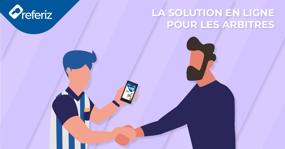 referiz's tweet photo. #JourDeMatch Recevoir instantanément ses indemnités de match sur son compte bancaire ? C'est maintenant possible avec Referiz ! 

Venez découvrir la première solution en ligne dédiée aux #arbitres sportifs 👉 https://t.co/8GZlCF7HmT

#Arbitrage #SportTech https://t.co/2Txr4FSy9e