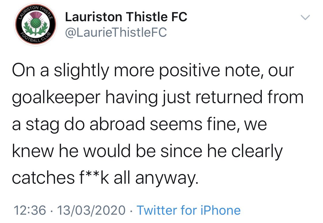 THE WEEK IN SCOTTISH FOOTBALL PATTER 2019/20: Vol. 30