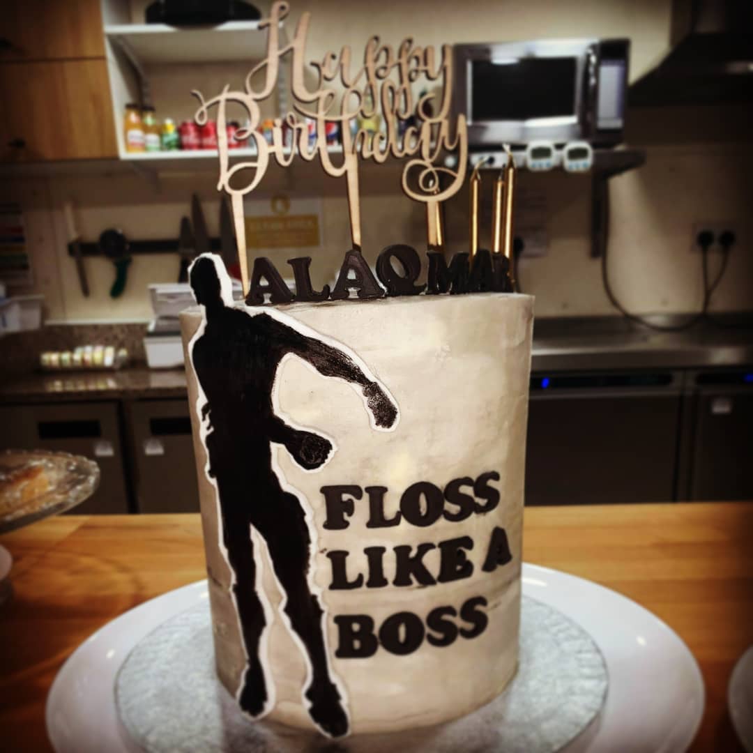 Awesome <a href="/coffee_crumbs/">Coffee Crumbs</a> cakes today for our Birthday boy, Alaqmar! #archerylegends #coffeecrumbs