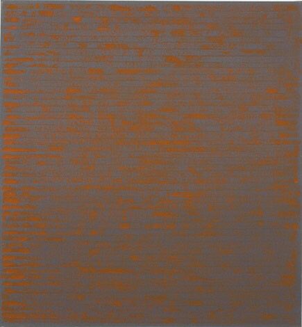 Edwina Leapman (UK. 1934)Pintando la sensibilidad, Edwina crea cuadros muy cercanos a lo textil con sutiles modulaciones de color y lineas horizontales. Sus tramas son espacios emocionales, a la par simples y misteriosos.Su obra comienza poniendo el ojo en el Exp.Abstracto.