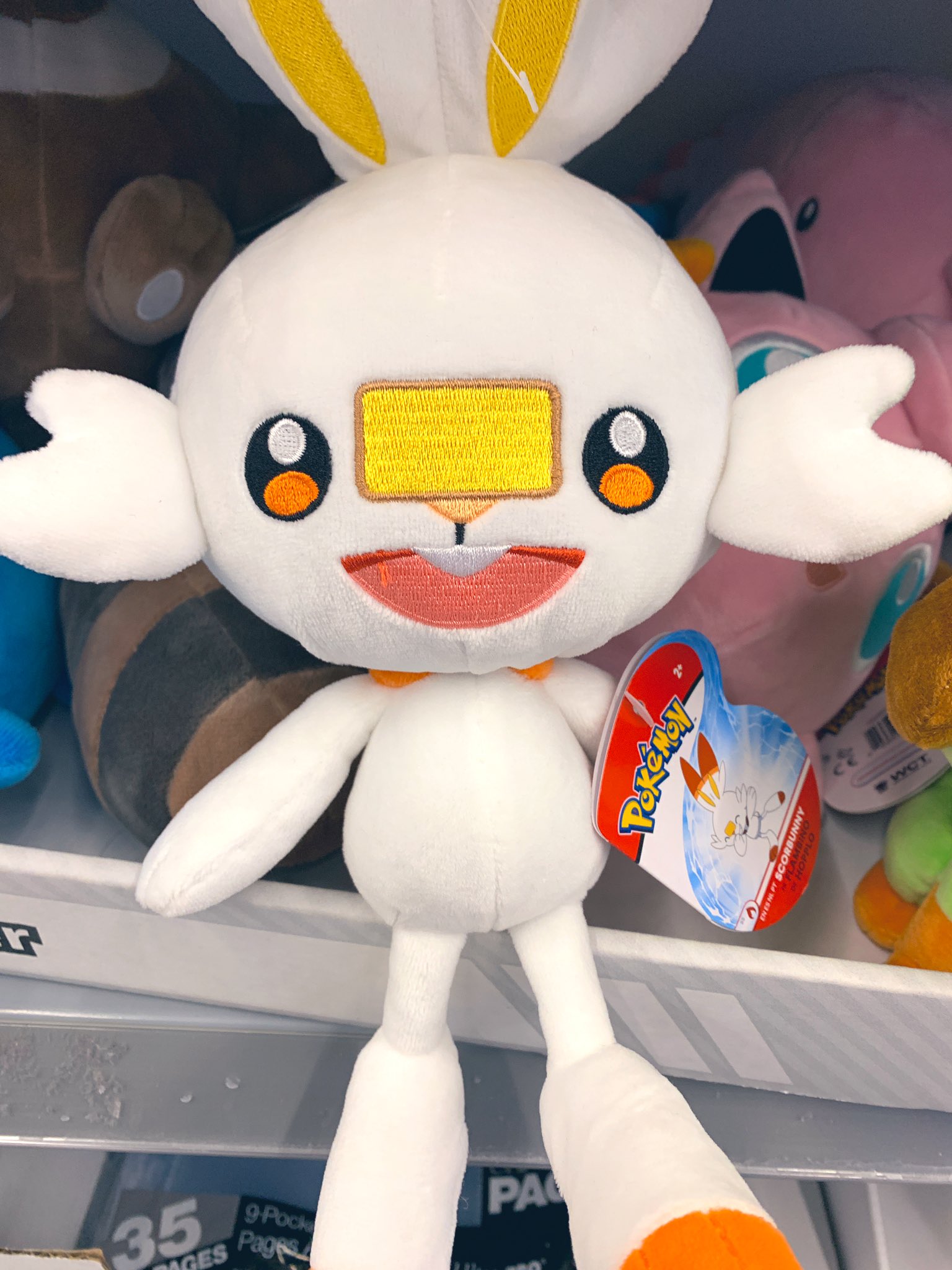 scorbunny plush walmart