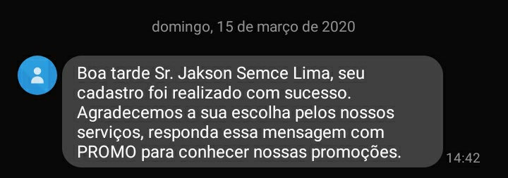 jaksonlyma's tweet photo. Comprei um chip e liguei na operadora pra fazer o cadastro, e a atendente:
- qual seu nome?
- Jakson sem C

Agora descobri que ela colocou meu nome assim: Jakson Semce Lima https://t.co/EL8PieeZAi