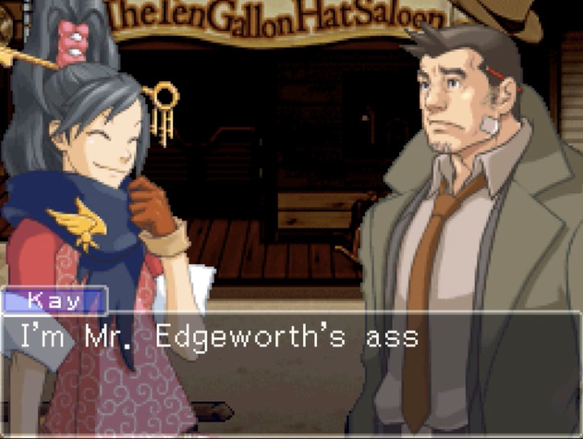 Miles Edgeworth.