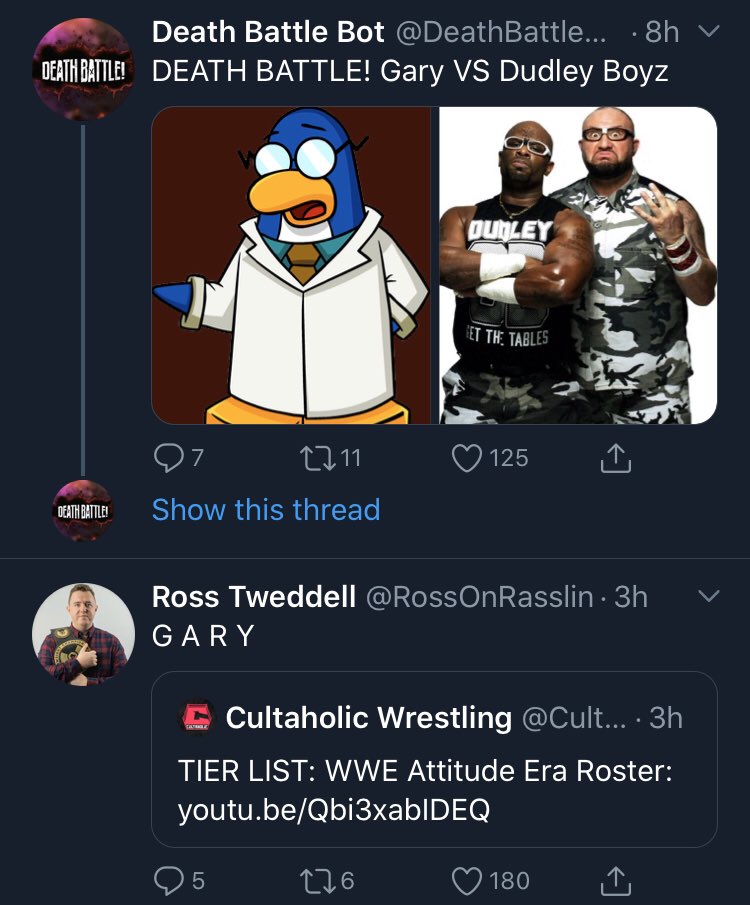 Ross Tweddell On Twitter G A R Y