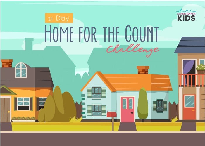 conniehamilton's tweet photo. Thanks to @GRkids for providing 21-Day 'Home for the Count' Kid Challenge https://t.co/9tpcVKkM4g Starts Monday, 3/16 
#HackLearning #coronavirus https://t.co/d26GU8YBvU