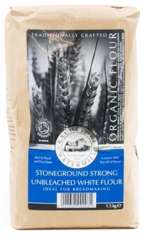 CooksWelsh's tweet image. My favourite bread flours made by Matt &amp;amp; Anne Scott at Bacheldre Mill 🌾😍 #BacheldreMillFlour