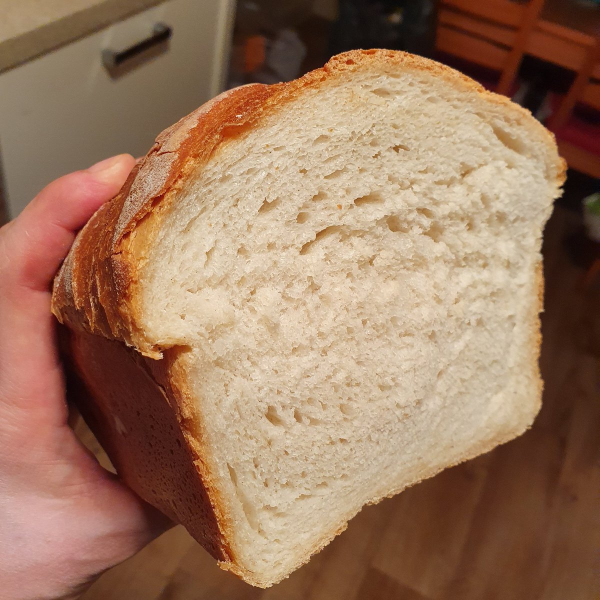 CooksWelsh's tweet image. Our everyday loaf..I make about 3 or 4 of these a week! 🍞😋