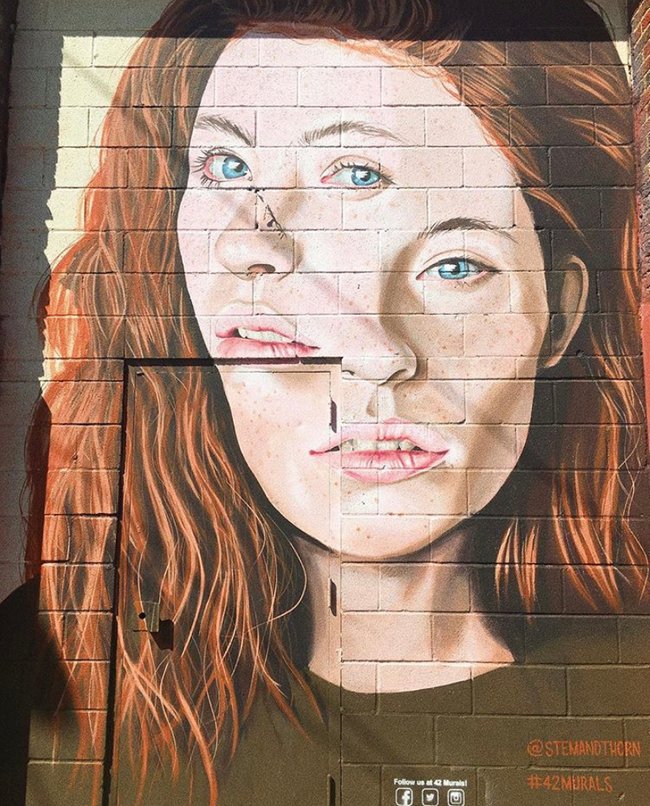 DeepEllumArts's tweet image. Deep Ellum is known for some of the best murals in the country. Keep an eye out for hidden gems like this, featuring Jeremy Biggers! 💎