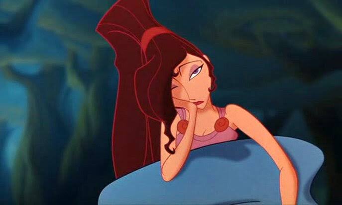 5 | MEGARA from “HERCULES” she’s a damsel, she’s in distress, but SHE GETS THIS!!!!!! honestly she’s the one to blame for my love for morally gray ladies. she SHOULD be a lesbian!!!!!! hercules is a big bisexual himbo and she likes girls !! will d*e on this hill !!