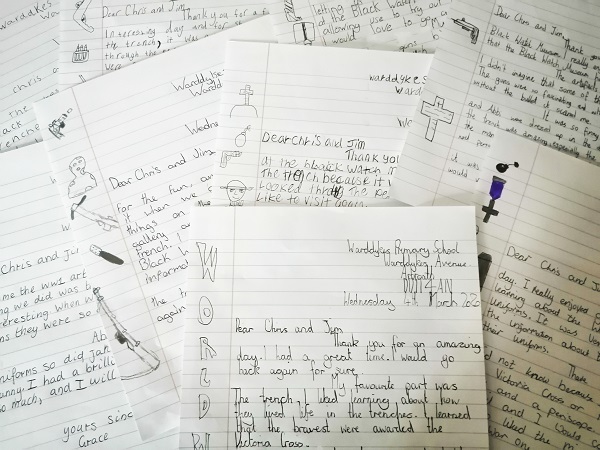 A big thank you to all the children from @Warddykes primary school for your lovely letters. We are always interested to hear what the favourite part of your visit was.