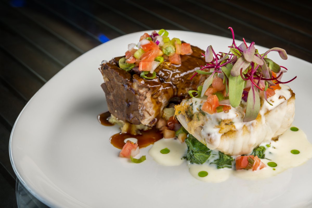 RumFire on Poipu Beach at <a href="/SheratonKauai/">Sheraton KauaiResort</a> is featuring slow braised short ribs &amp; crusted fresh catch with OK King Farms vegetables, ulu, potato mash &amp; Kuamo’o Farms Greens. Try it this month! #localicioushi #ilovelocalicious <a href="/hiagfdn/">Hawaii Ag Foundation</a>