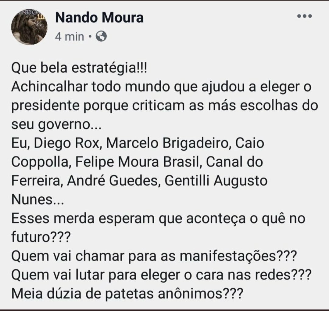 Chola mais isenroleft
#BolsonaroDay