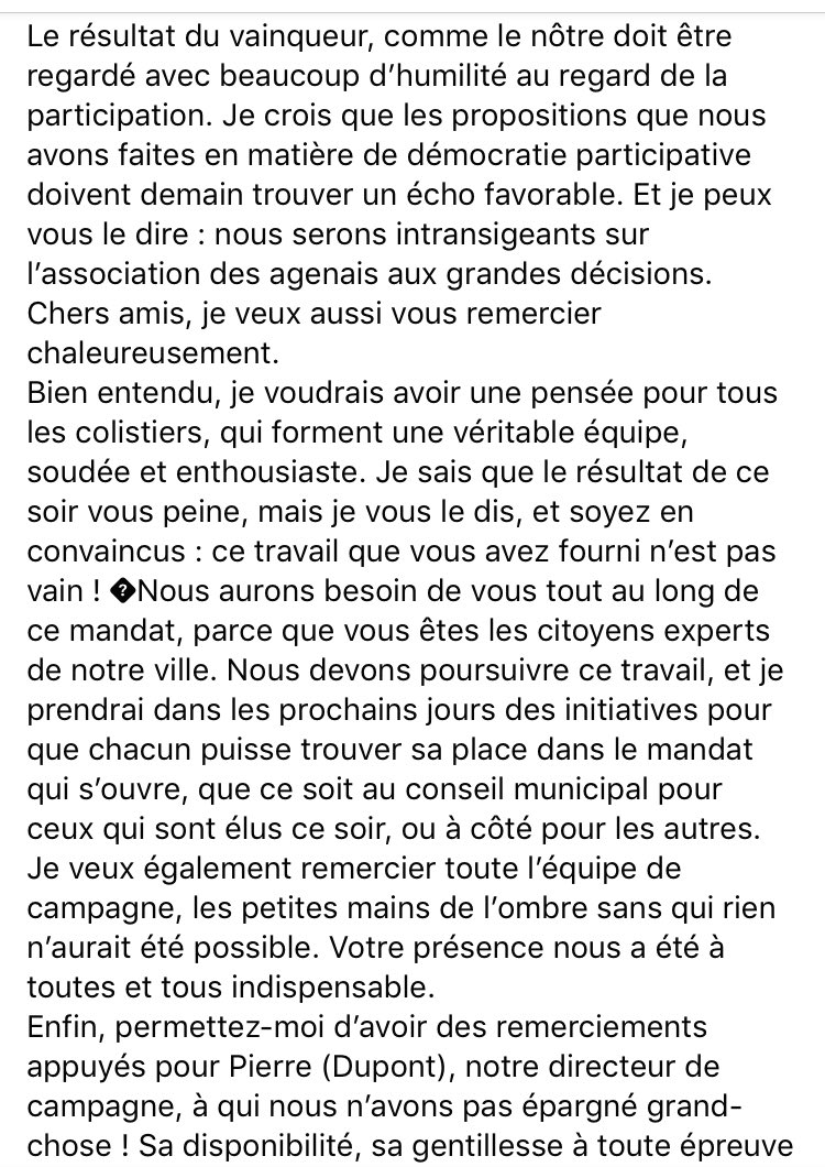 AgenCitoyen's tweet photo. Discours @MaryseCombres https://t.co/Ho2Nt40x1l