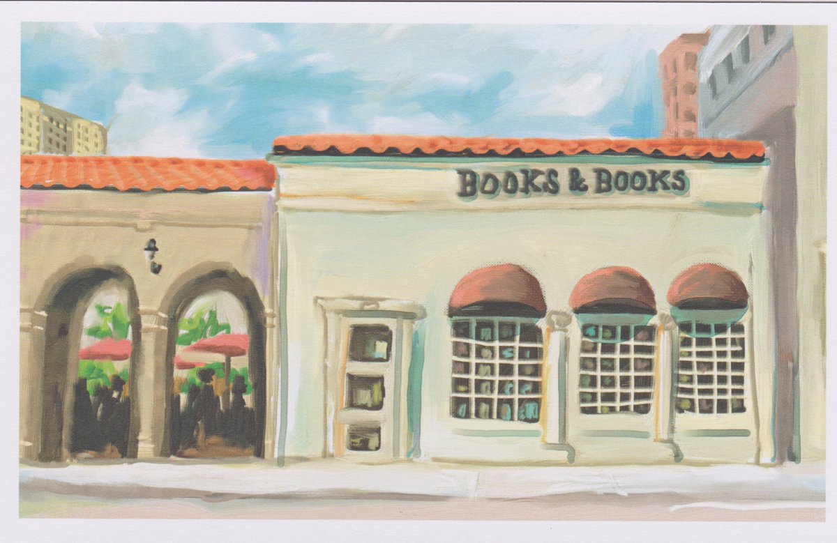 A small thing that might make a big difference to your local independent bookstore: I just bought a stack of books from  @BooksandBooks, but I'm also ordering books from EACH bookstore that has hosted me. If every author did that, we could give them a needed boost.  @indiebound