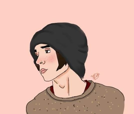 I know the quality sucks, i'll figure that later. Anyway, Otto Wood with freckles just because. @waterparks @/ottowood