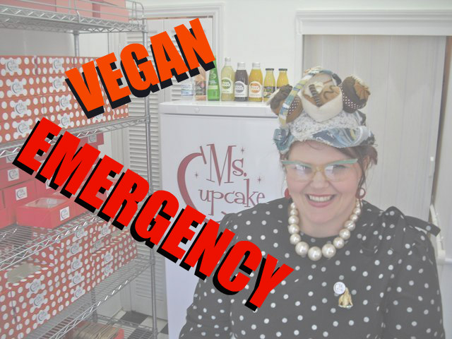 FatGayVegan's tweet image. It shouldn't be up to working class people to bail out small business but look at the state of the planet. We have to stick together. Read how you can help legendary vegan bakery Ms Cupcake pay the bills before they close for good. Read now and RT. Please. tinyurl.com/w29l5j6
