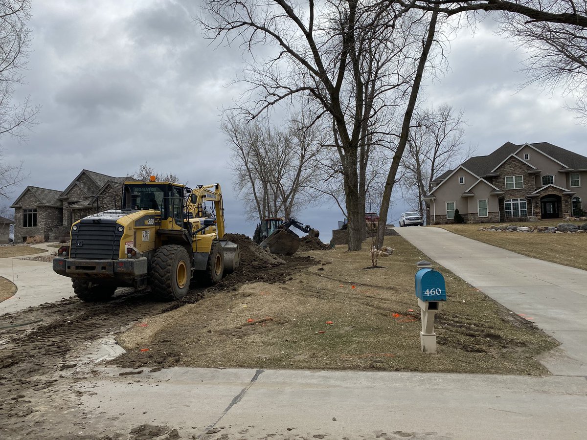 RpConstructors's tweet photo. Work we have been completing this spring to damaged infrastructure from the 2019 Missouri River Floods. These are storm sewer pipes/lift stations that have settled adjacent to the Missouri River. Contact us today at info@rpconstructors.com for more information. https://t.co/HdUBGsbGXH