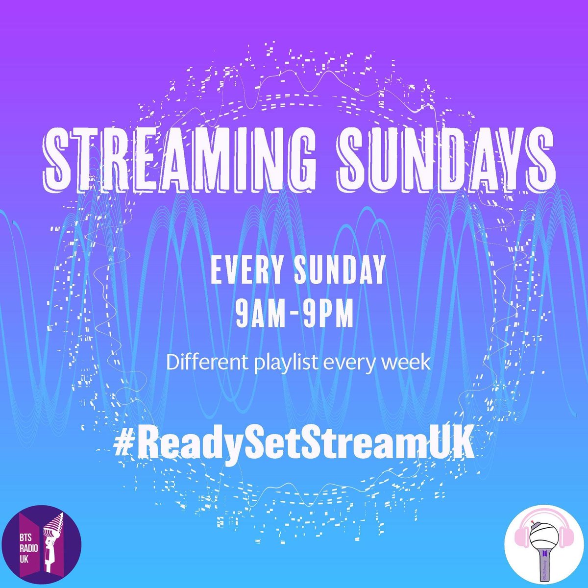 BTSRadioUK's tweet photo. 1 hour to go of #ReadySetStreamUK!
Letโs keep buying and streaming tonight, ARMY!
@BTS_twt
@BTSUKStreaming
#BTS #BTSARMY
#MAP_OF_THE_SOUL_7 https://t.co/iexgDE8avL